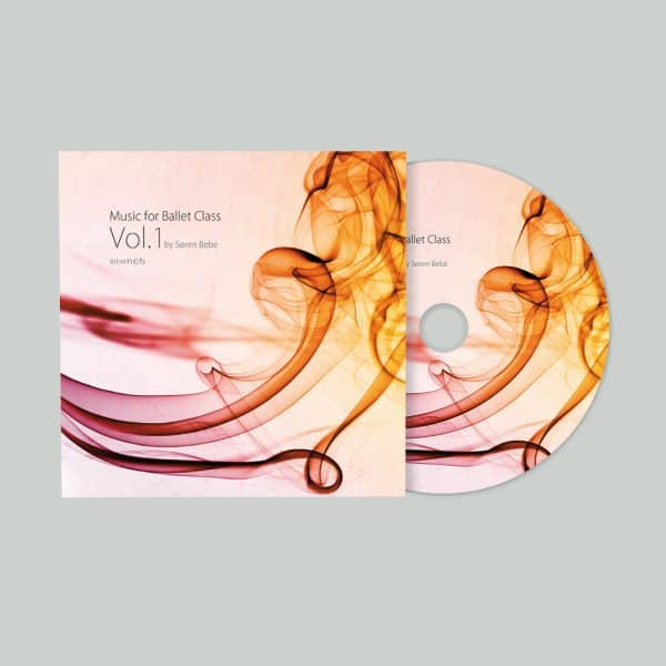 Music for Ballet Class Vol.1 by Søren Bebe (CD + mp3 download)