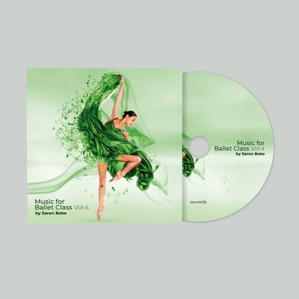 Music for Ballet Class, Vol.4 by Søren Bebe (CD + mp3 download)