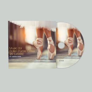 CD with music for ballet pointe classes