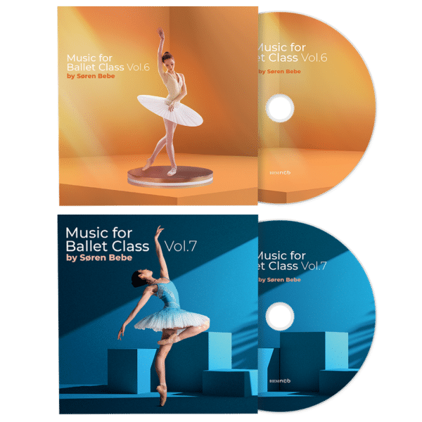 Music For Ballet Class Vol.6 + Vol.7 2-CD Bundle (Save 30% with no added shipping)